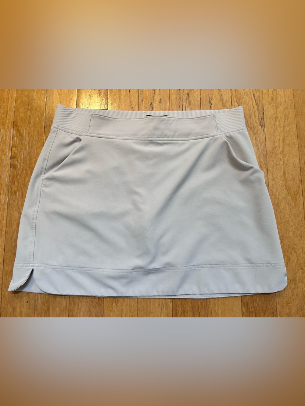 32 Degrees light khaki Performance Skort with Inner Shorts